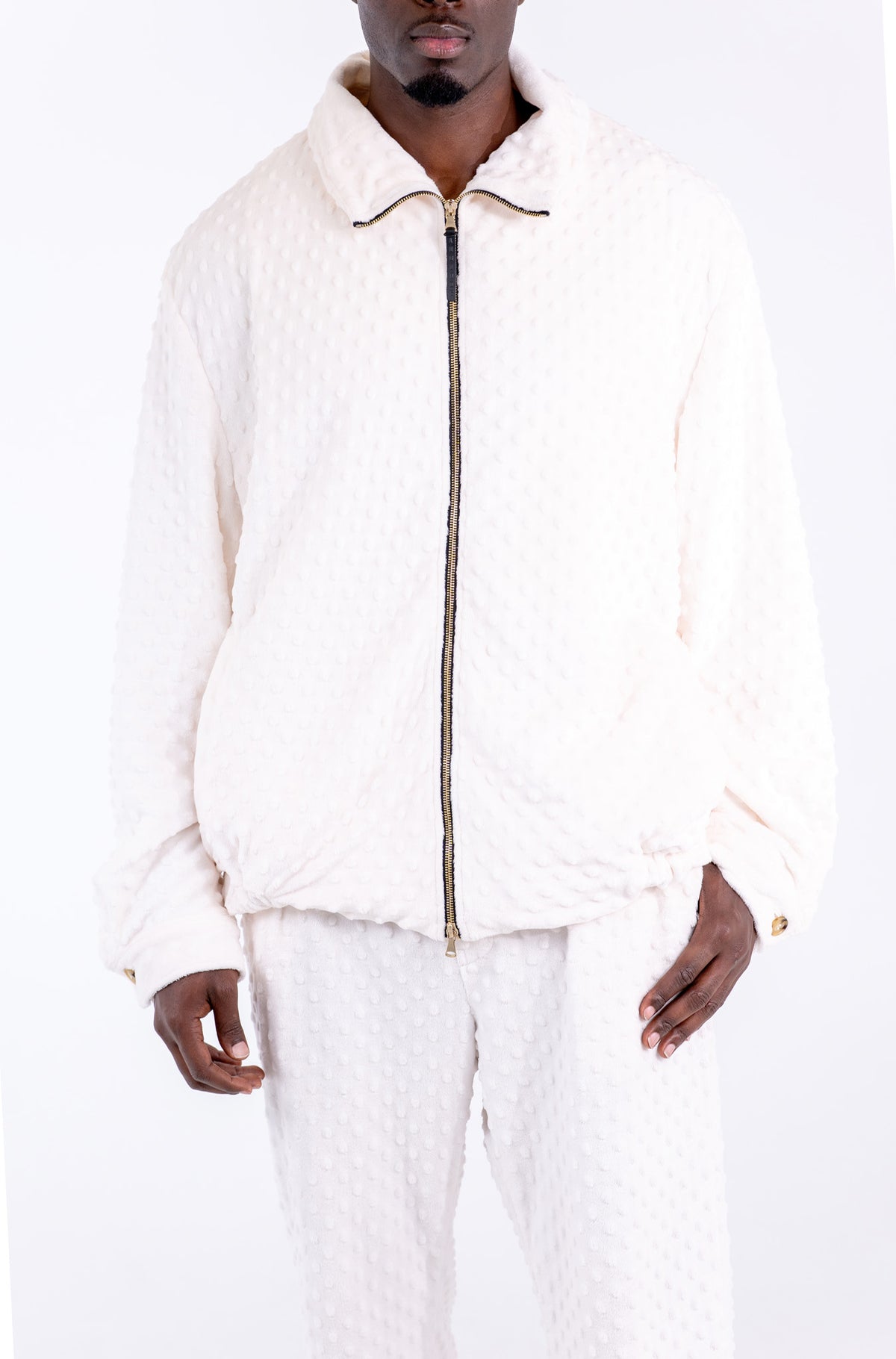 Hendrix Dimple Funnel Neck Jacket