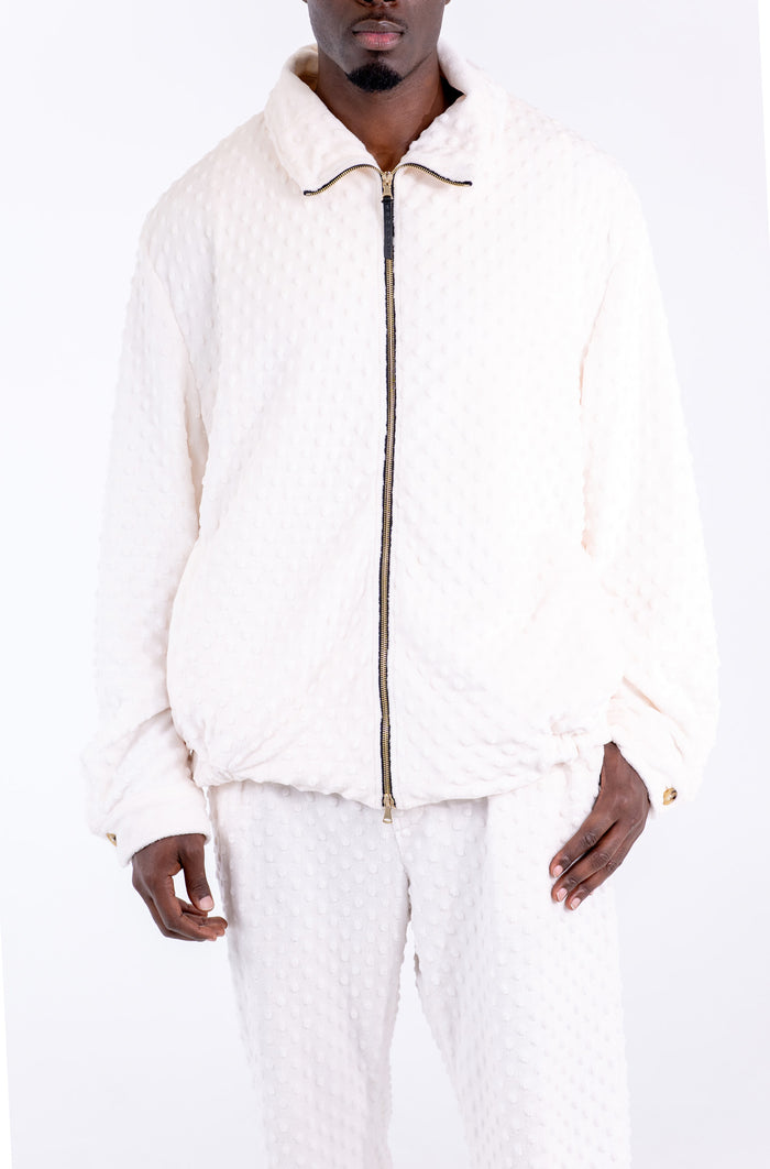 Hendrix Dimple Funnel Neck Jacket