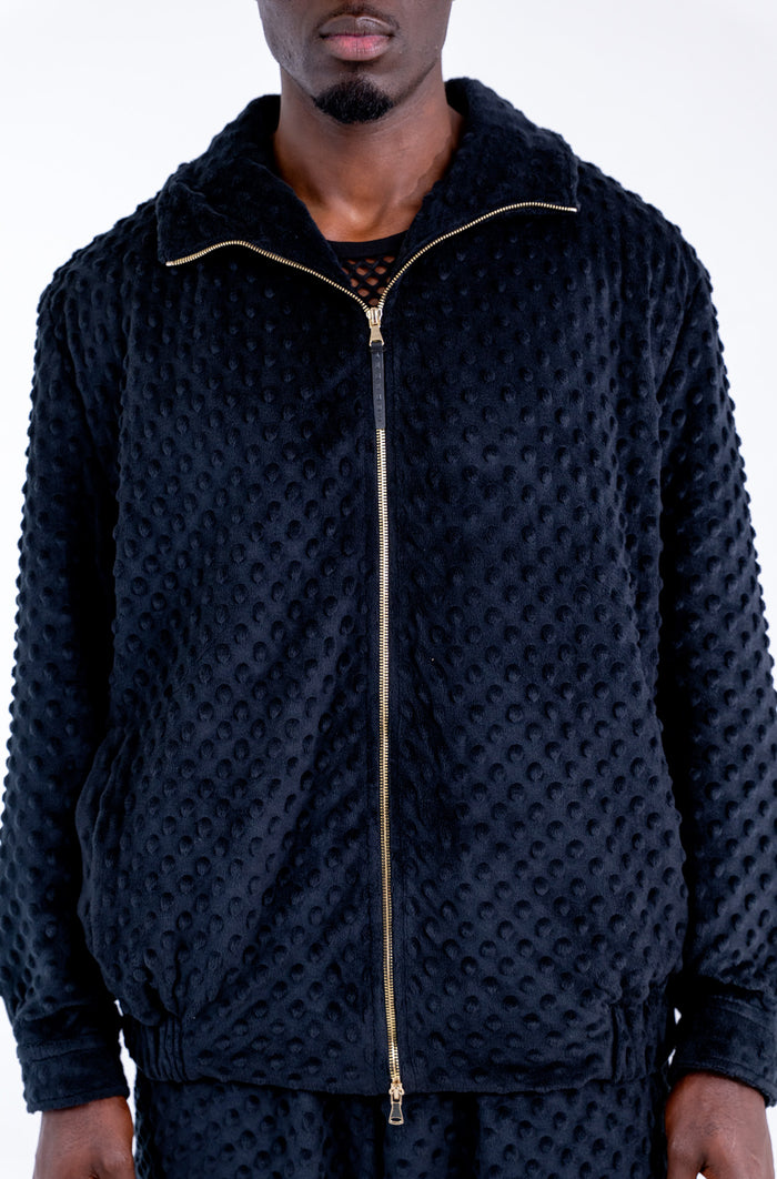 Hendrix Dimple Funnel Neck Jacket