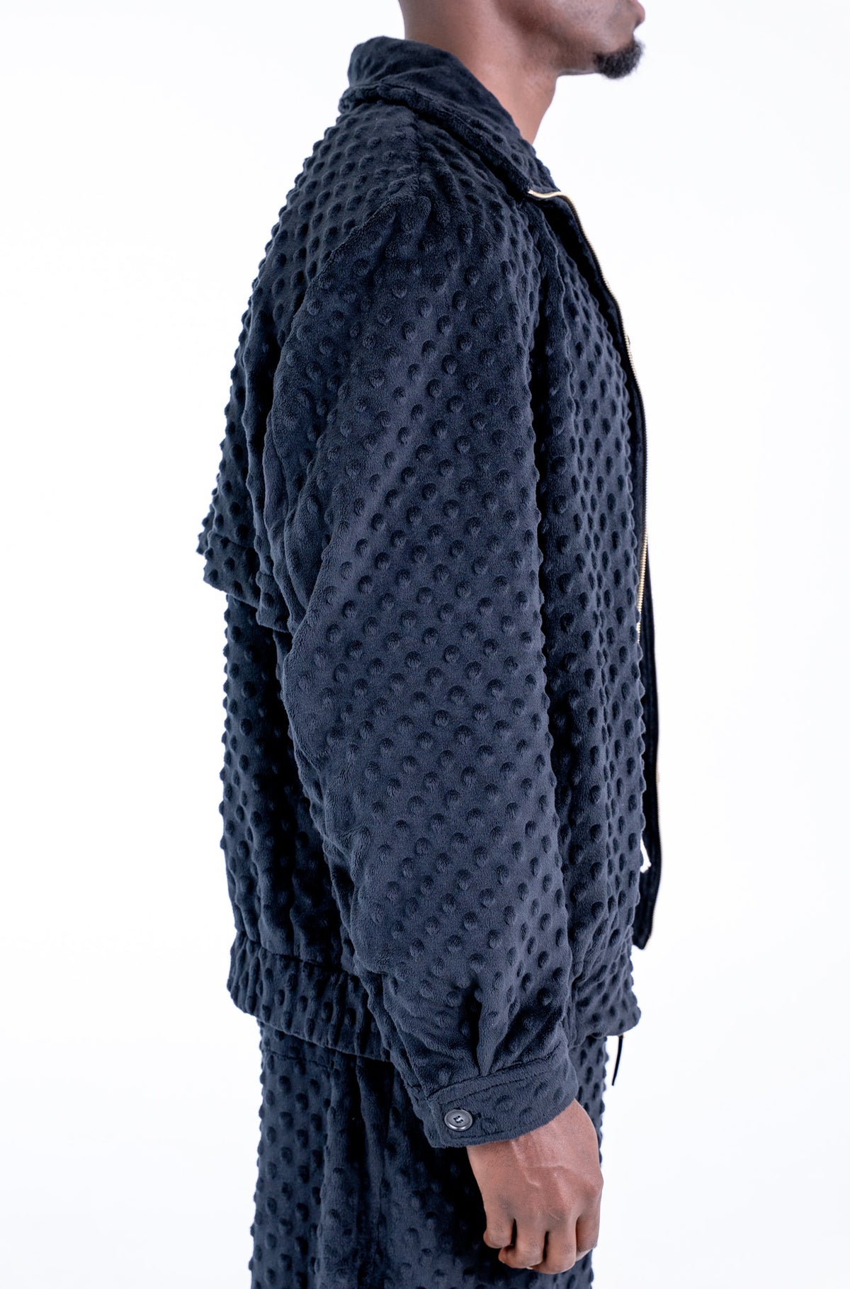 Hendrix Dimple Funnel Neck Jacket