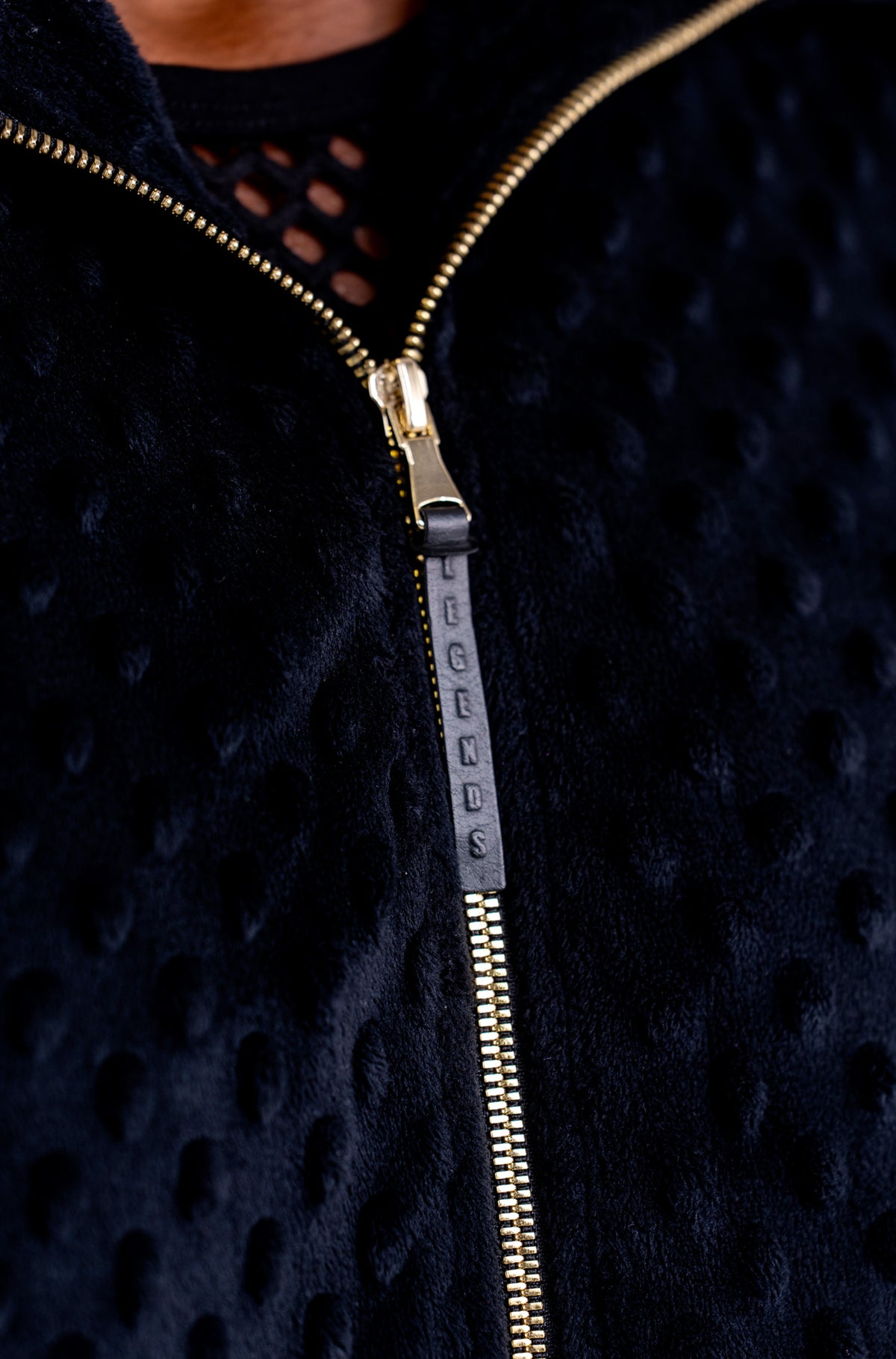 Hendrix Dimple Funnel Neck Jacket