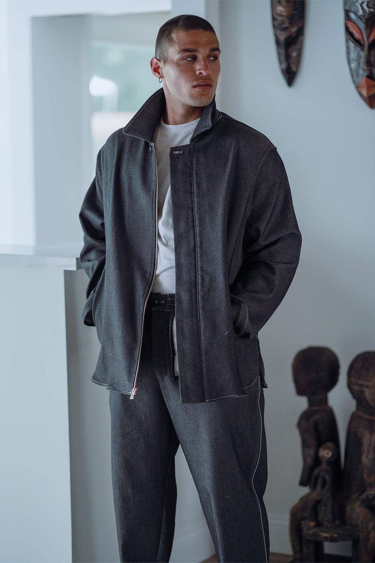 Ulric Denim Straight Leg Pants - Legends of Creativity