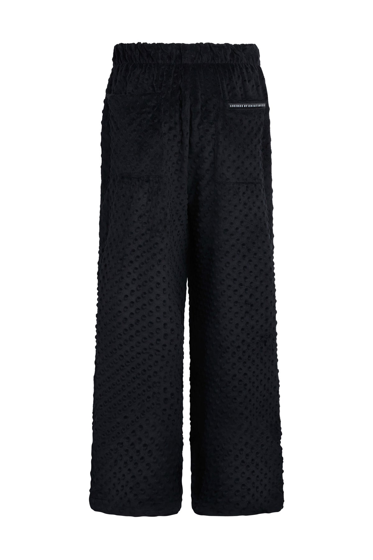 Bowie Dimple Baggy Pants Blacks Back- Legends of Creativity