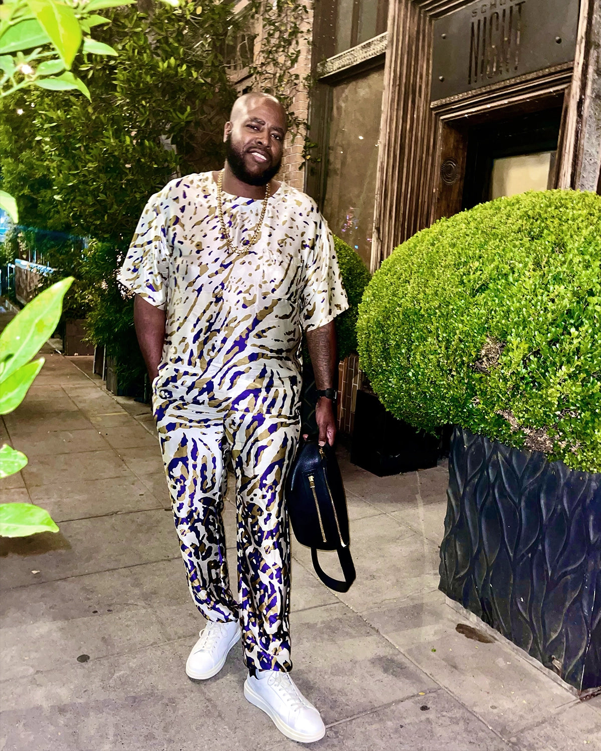 James Abstract AnimalTrack Pant