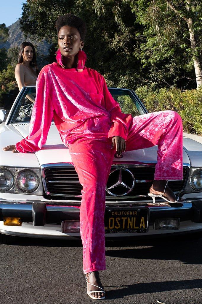 Maxwell Straight Leg Pant-Velvet - Legends of Creativity