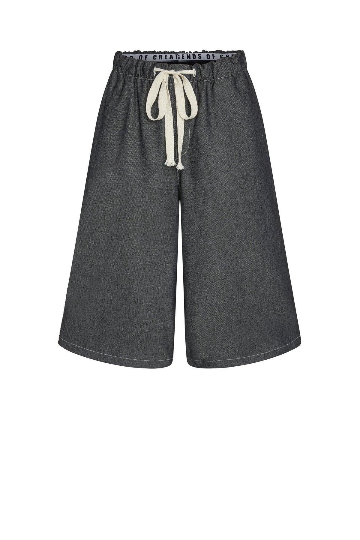 Bowie Denim Baggy Shorts - Luxury Oversized Fit - Legends of Creativity
