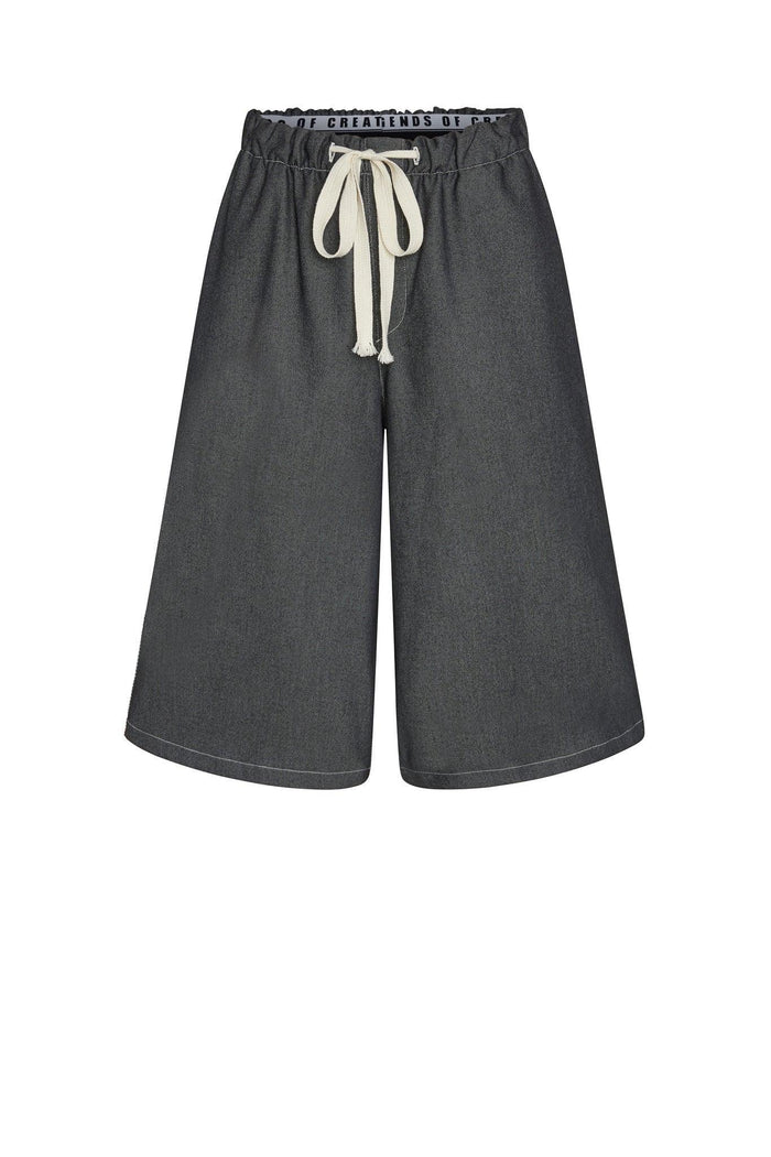 Bowie Denim Baggy Shorts - Luxury Oversized Fit - Legends of Creativity
