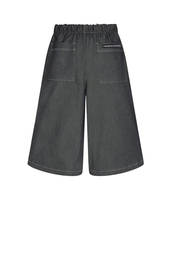 Bowie Denim Baggy Shorts - Luxury Oversized Fit - Legends of Creativity