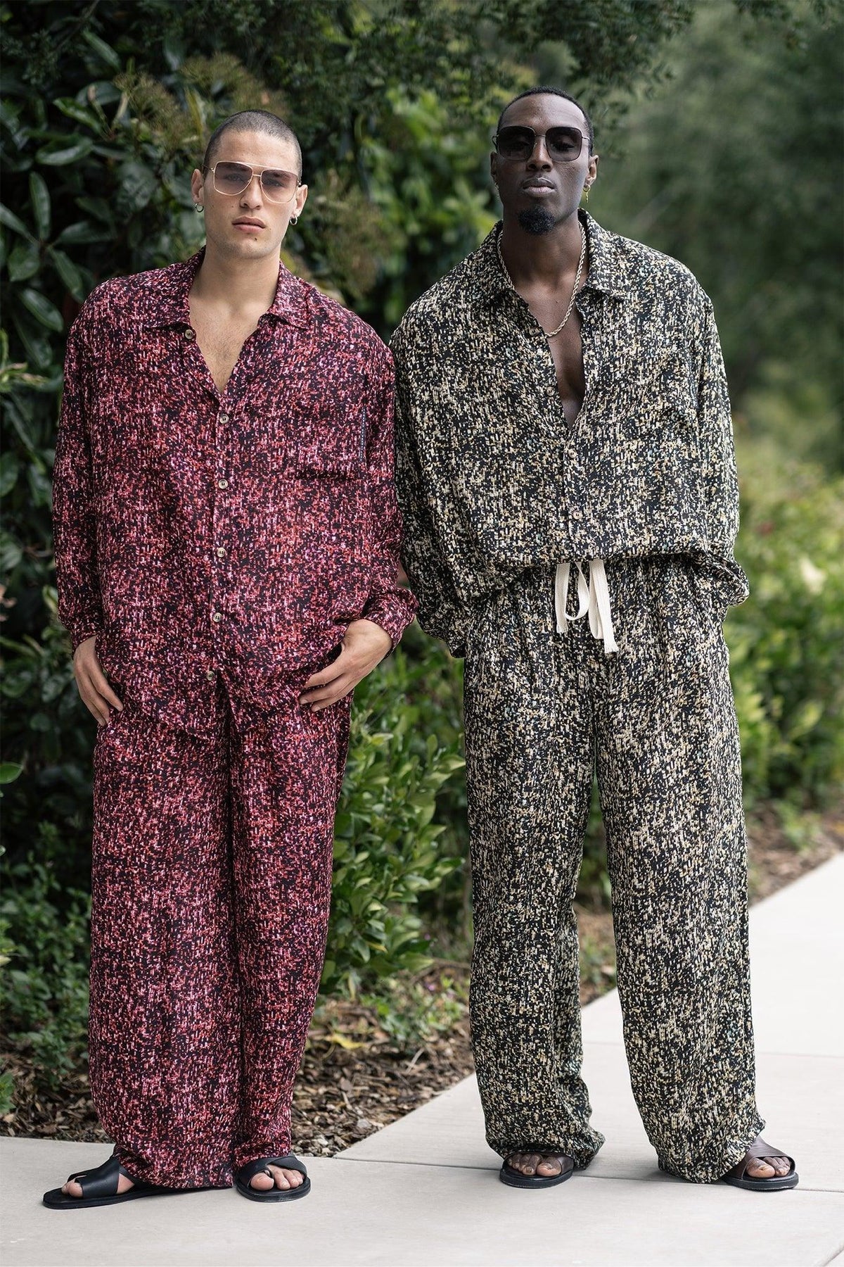 Bowie Digital Camo Baggy Pants – Limited Edition Silk - Legends of Creativity