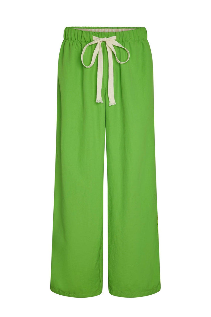 Bowie Nylon Neon Geen Baggy Pants - Legends of Creativity