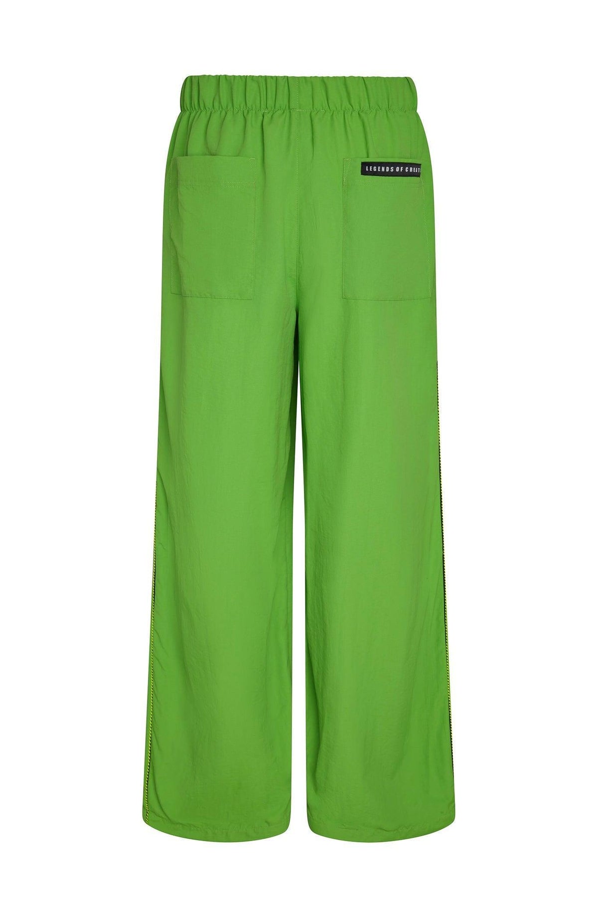 Bowie Nylon Neon Geen Baggy Pants - Legends of Creativity