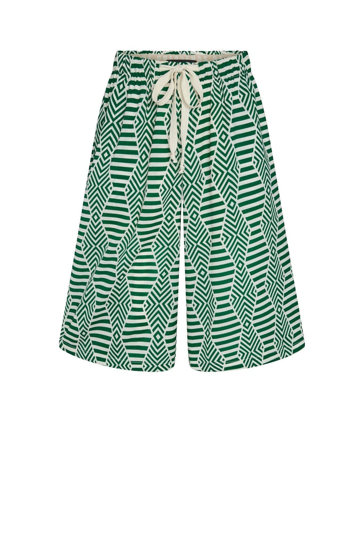 Bowie Printed Linen Baggy Shorts - Legends of Creativity