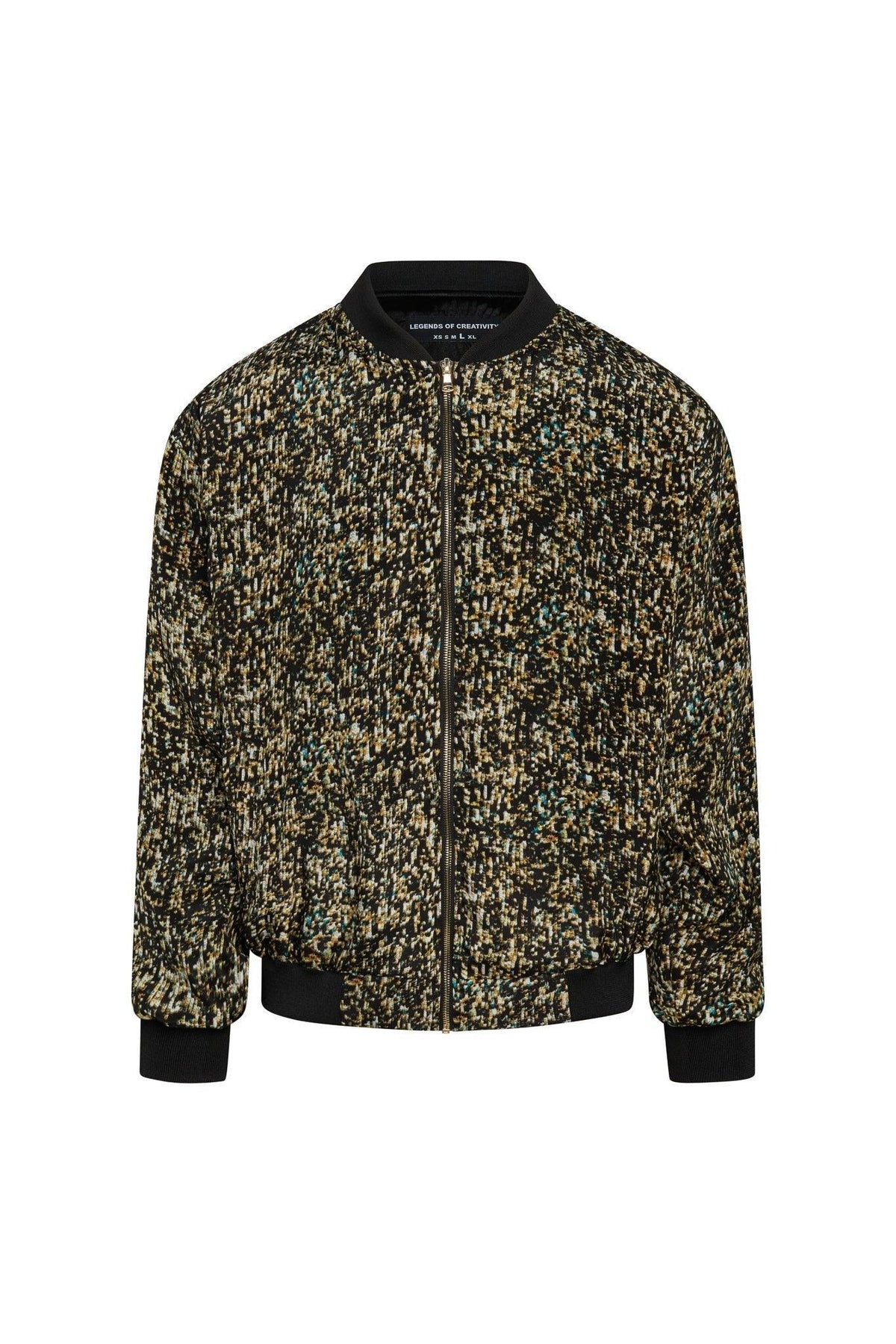 Brady Digital Camo Bomber Jacket – Limited Edition Silk - Legends of Creativity