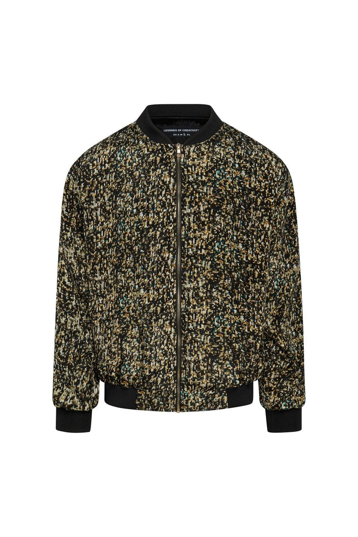 Brady Digital Camo Bomber Jacket – Limited Edition Silk - Legends of Creativity