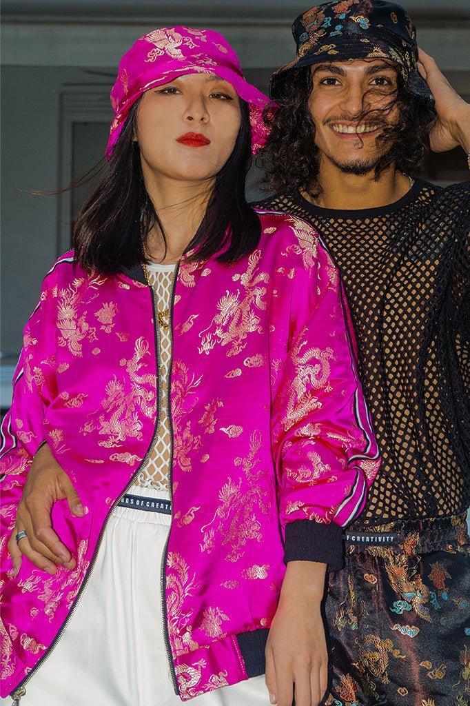 Chad Jacquard Bomber Jacket - Legends of Creativity