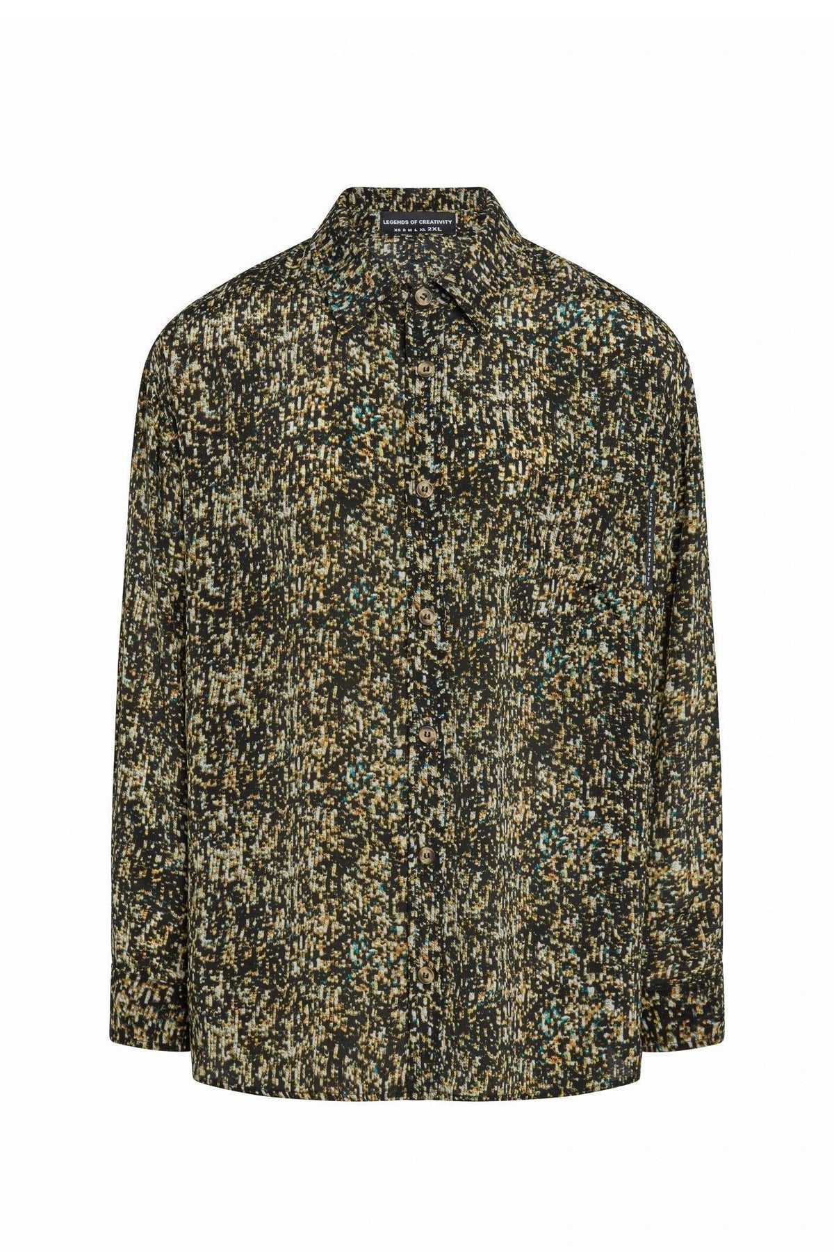 Franklin Digital Camo Long Sleeve Shirt - Limited Edition Silk - Legends of Creativity