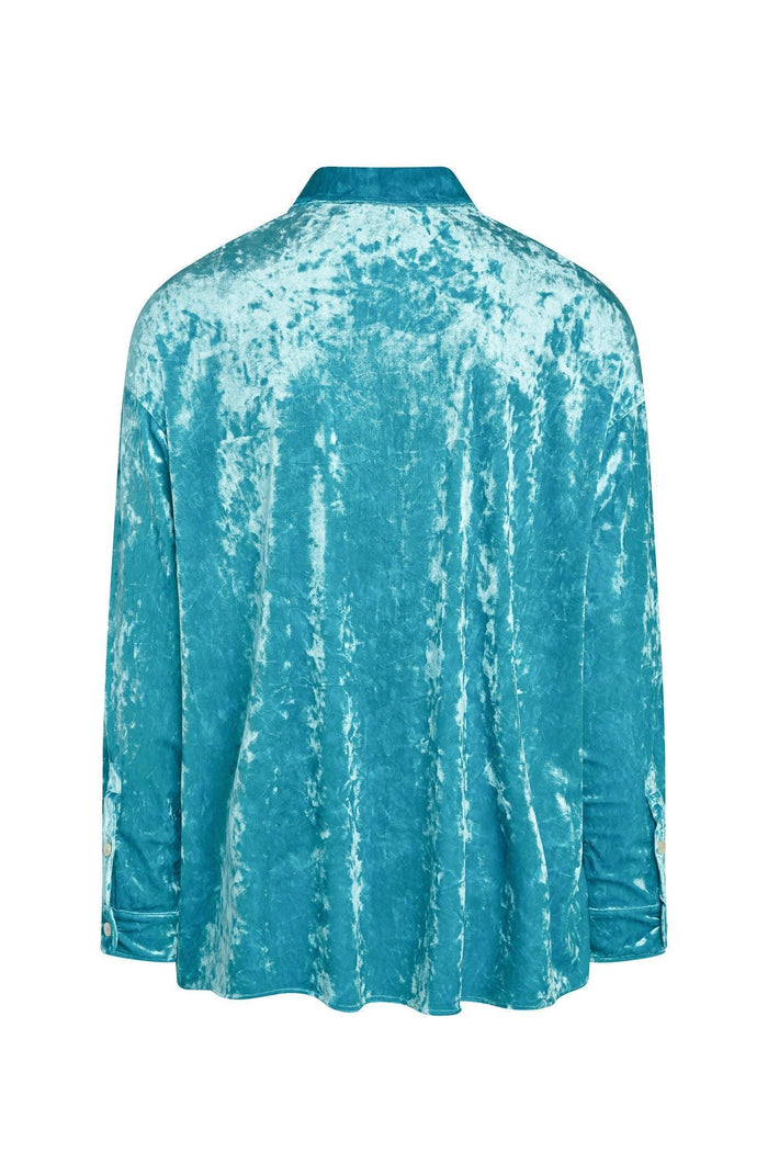 Franklin Velvet Long Sleeve Shirt - Legends of Creativity