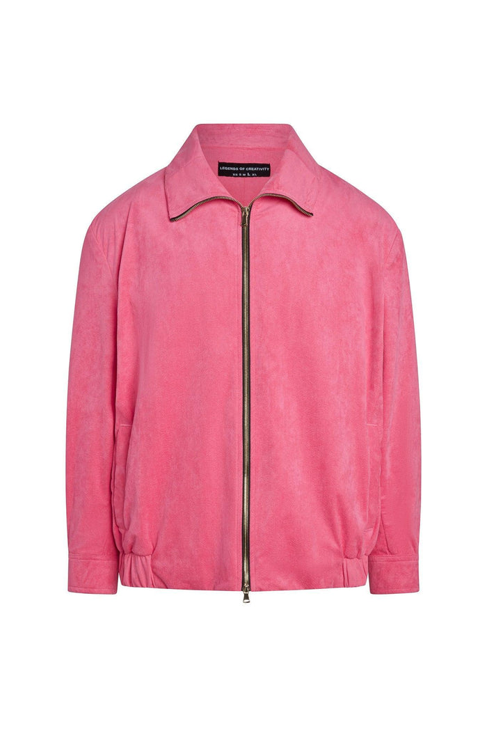 Hendrix Suede Funnel Neck Jacket - Legends of Creativity