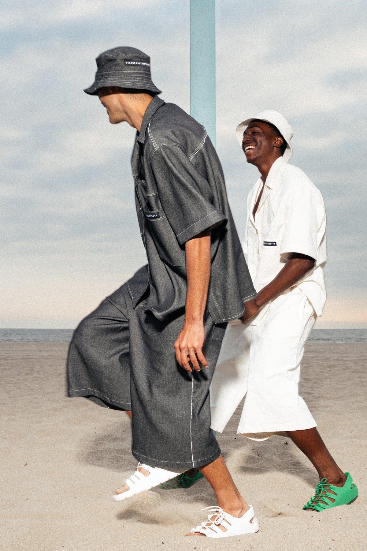 Jackson Denim Camper Shirt - Luxury Stretch Denim - Legends of Creativity