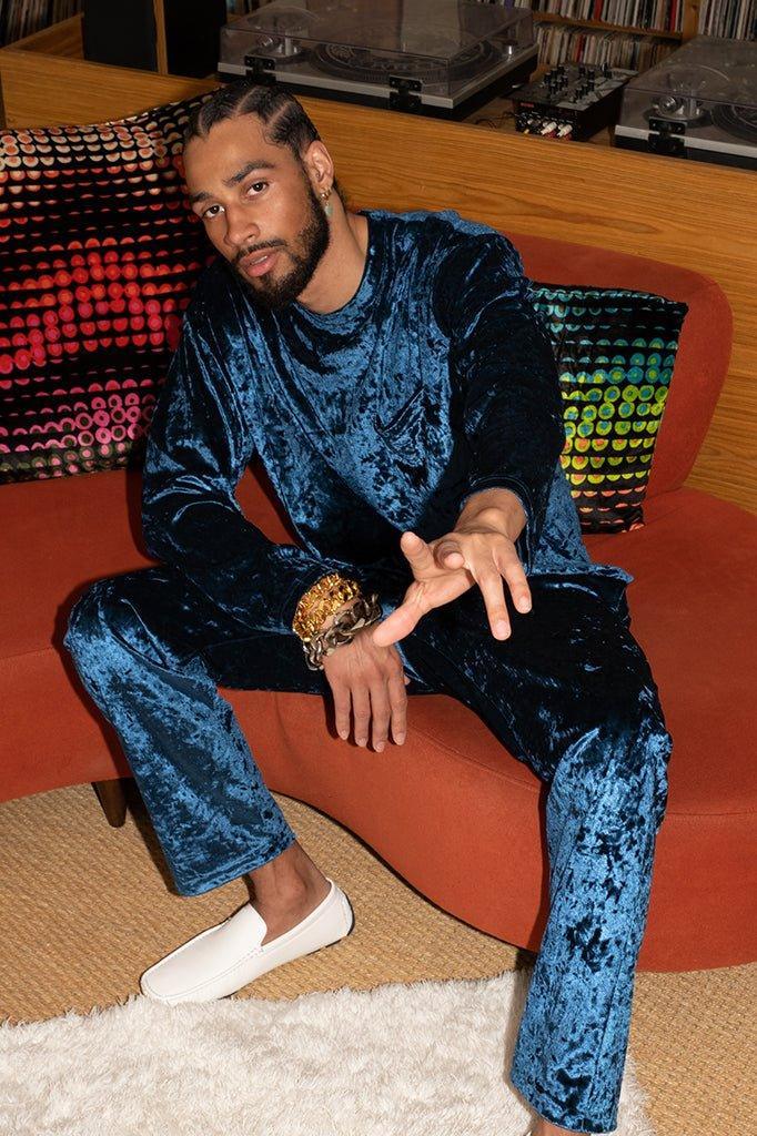 Maxwell Straight Leg Pant-Velvet - Legends of Creativity