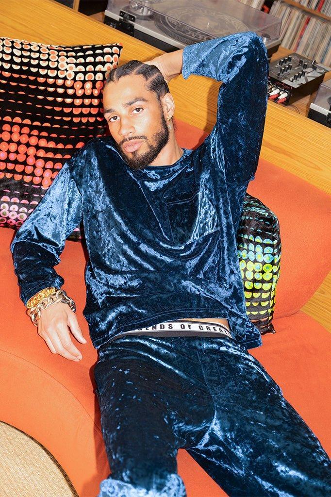 Maxwell Straight Leg Pant-Velvet - Legends of Creativity