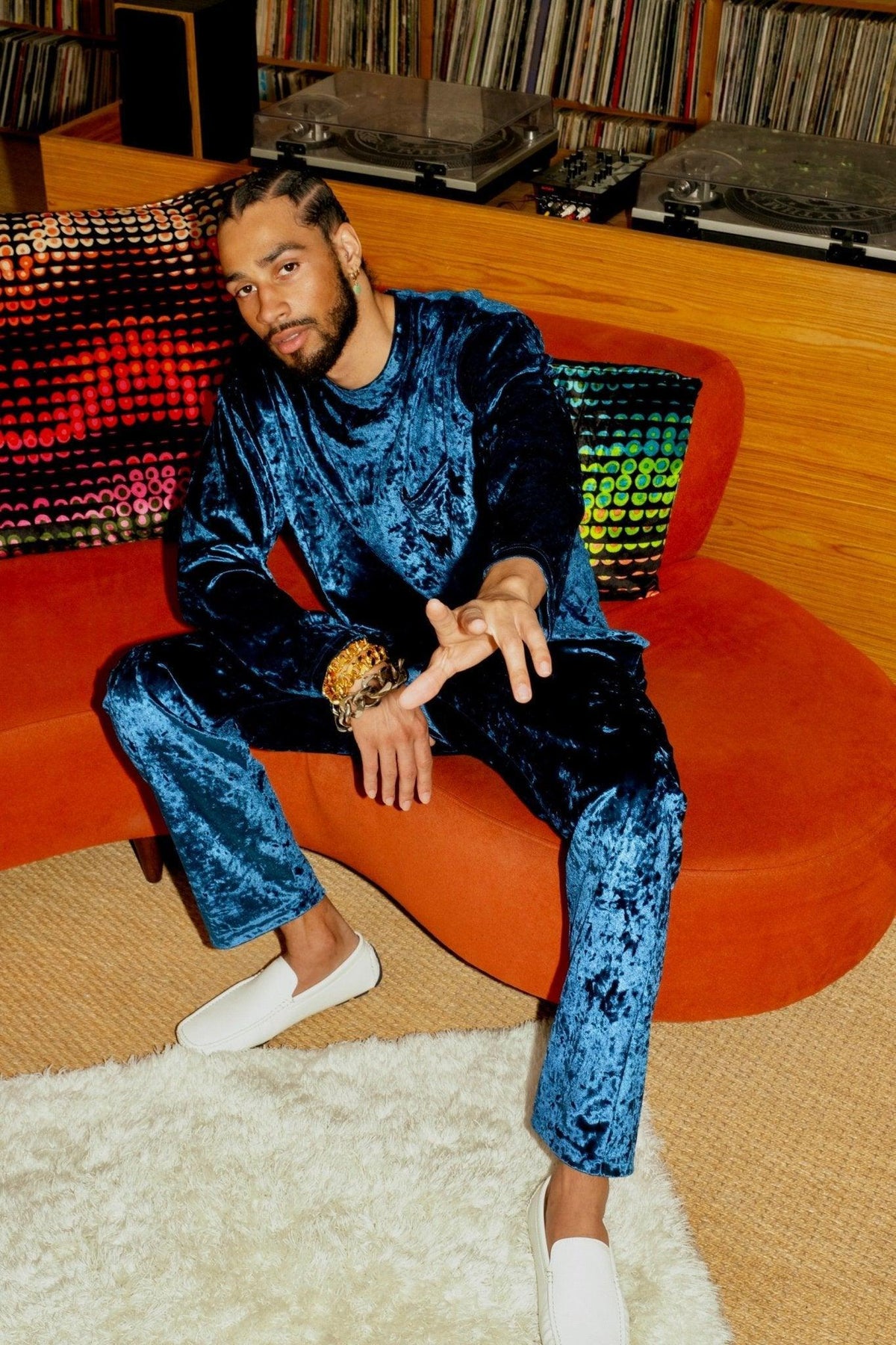 Maxwell Velvet Straight Leg Pant - Legends of Creativity