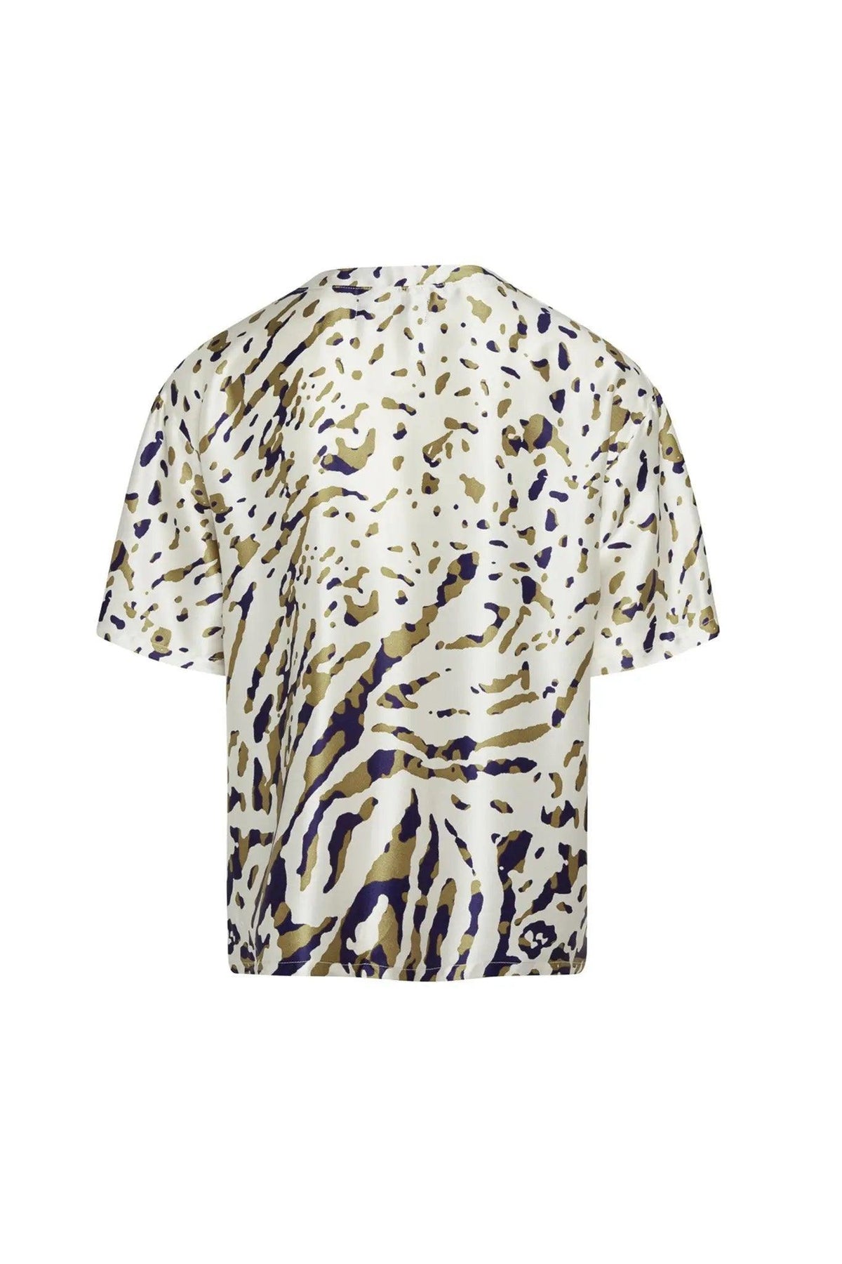 James Abstract Animal Short Sleeve Top - Legends of Creativity