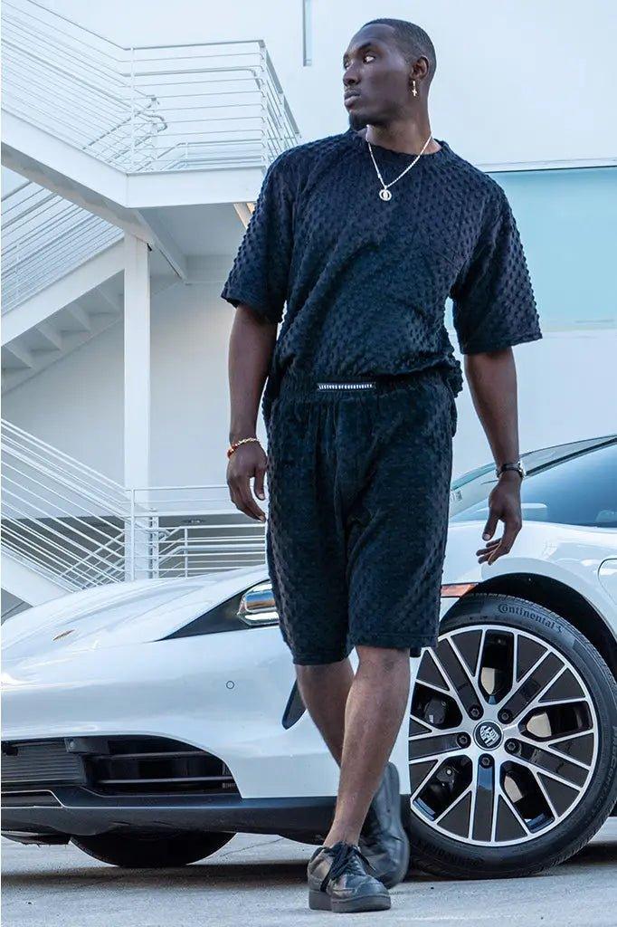 Marley Boxer Shorts-Dimple Velvet - Legends of Creativity