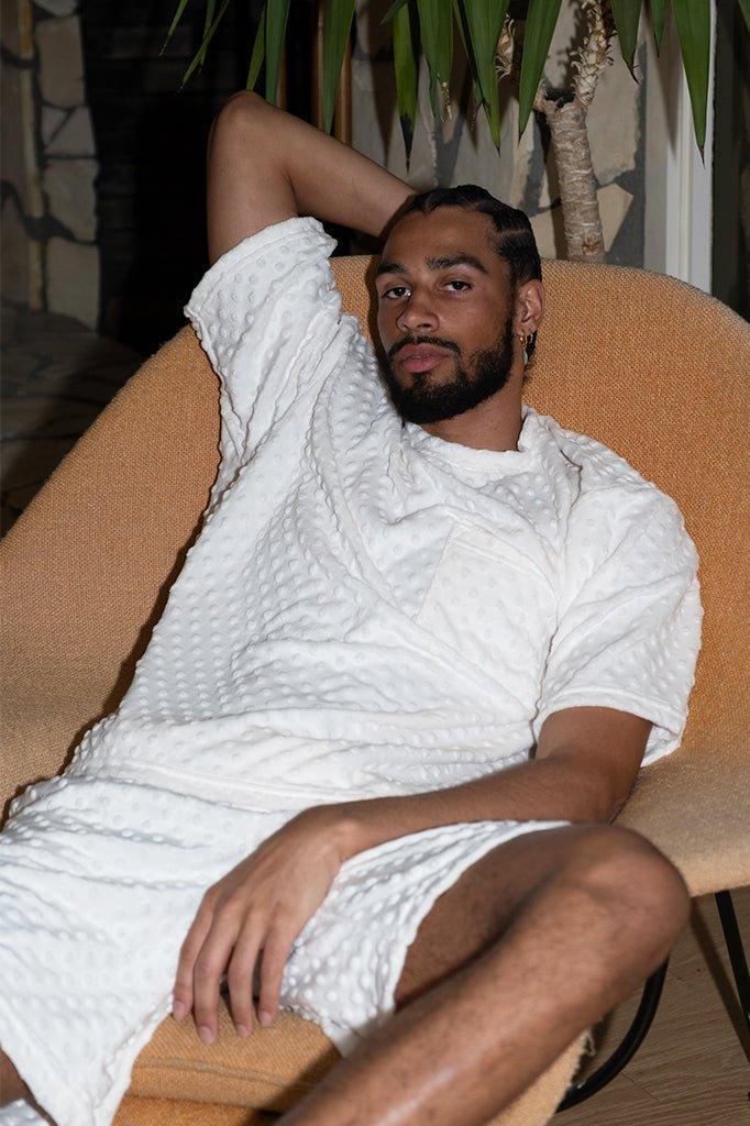 Marley Dimple Velvet Short Sleeve Top - Legends of Creativity