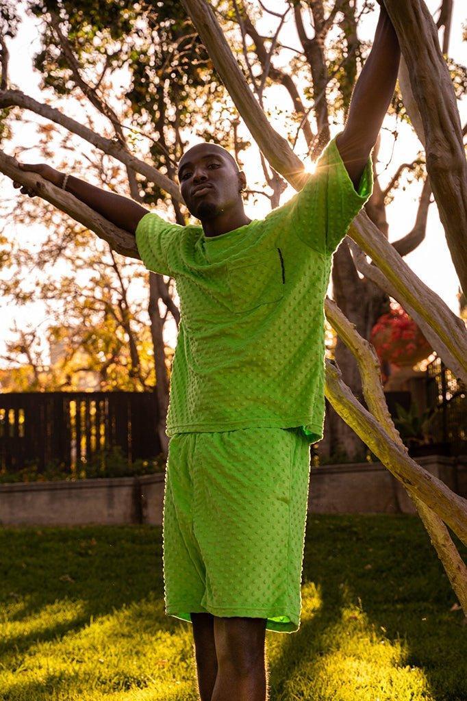 Marley Dimple Velvet Short Sleeve Top - Legends of Creativity