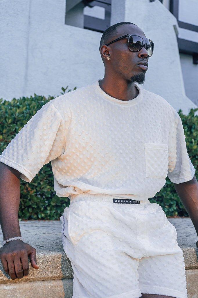 Marley Dimple Velvet Short Sleeve Top - Legends of Creativity