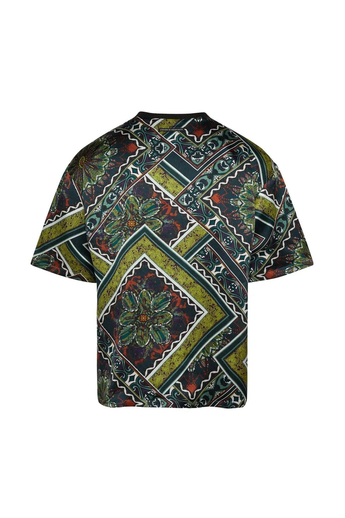 Noah Silk Tile Print Top - Legends of Creativity