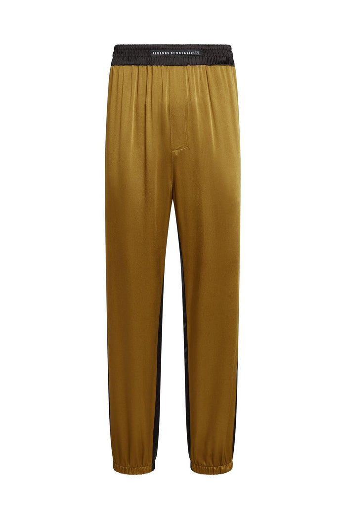 Presley Two-Tone Silk Track Pant - Legends of Creativity