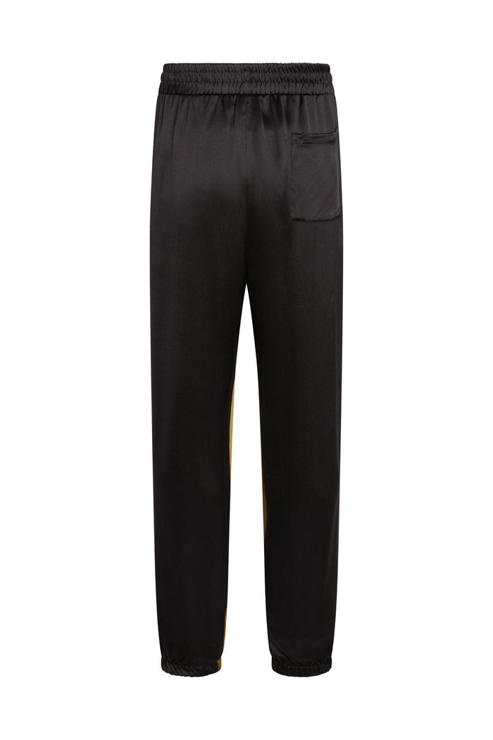 Presley Two-Tone Silk Track Pant - Legends of Creativity