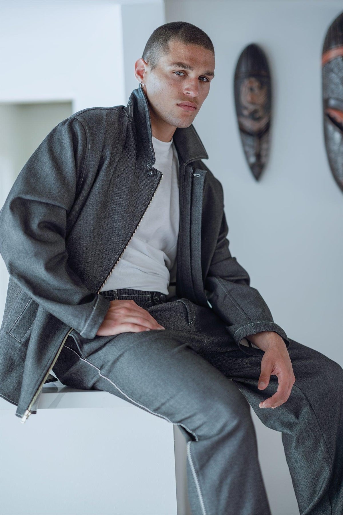 Ulric Denim Straight Leg Pants - Legends of Creativity