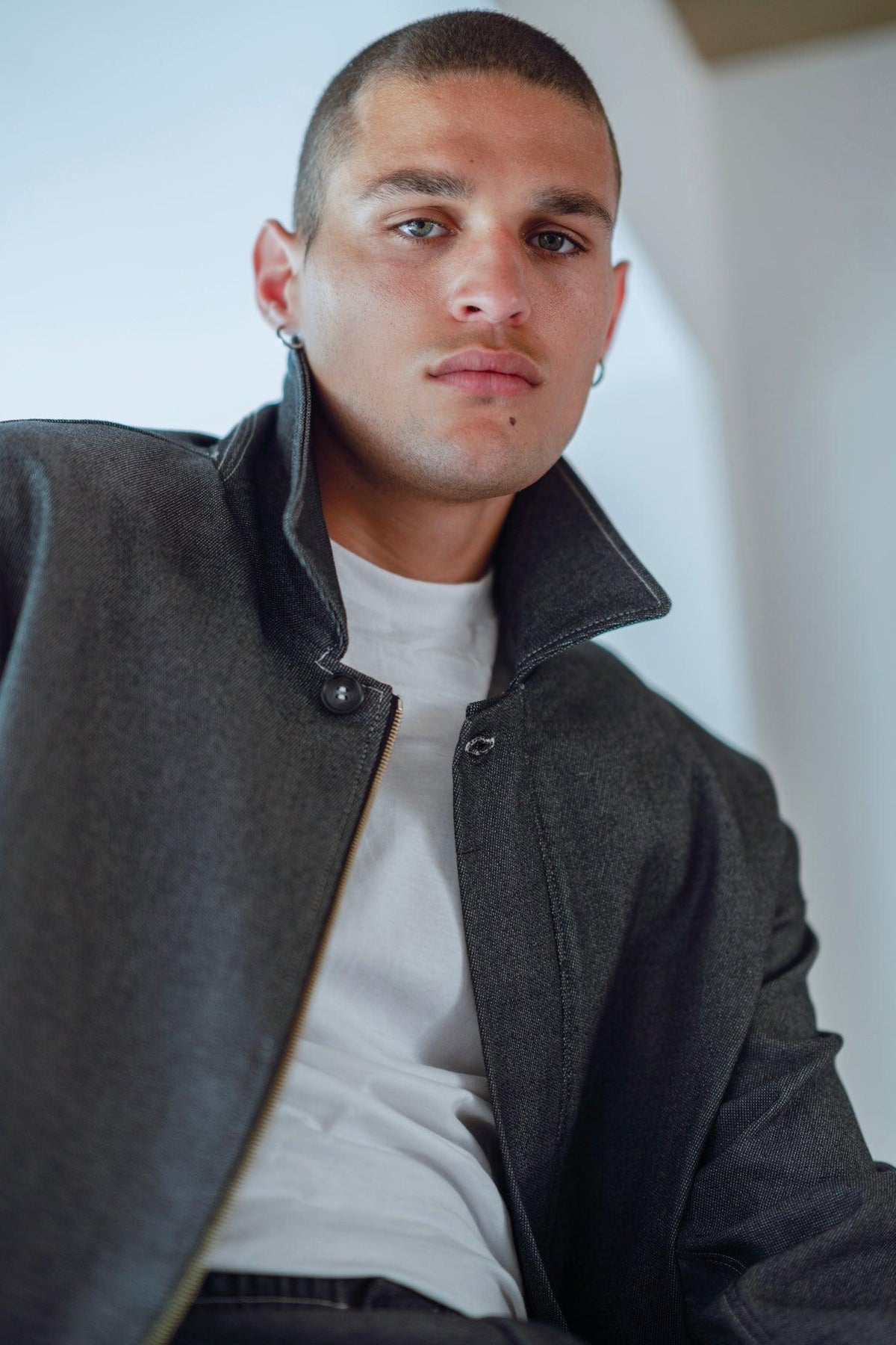 Warhol Denim Worker Jacket - Legends of Creativity