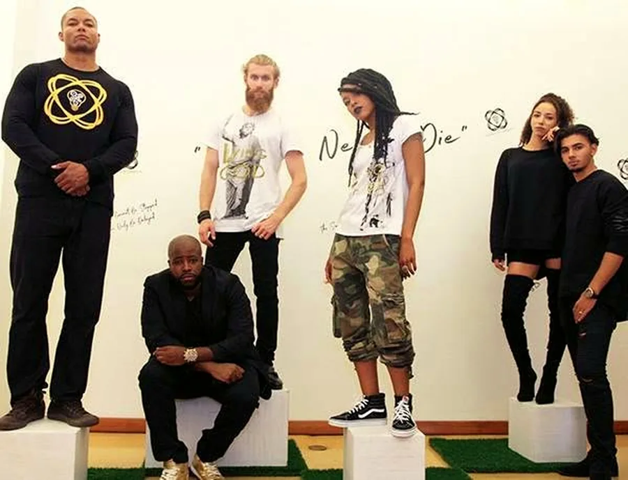 Live-mannequin presentation at the Legends of Creativity New York Fashion Week launch