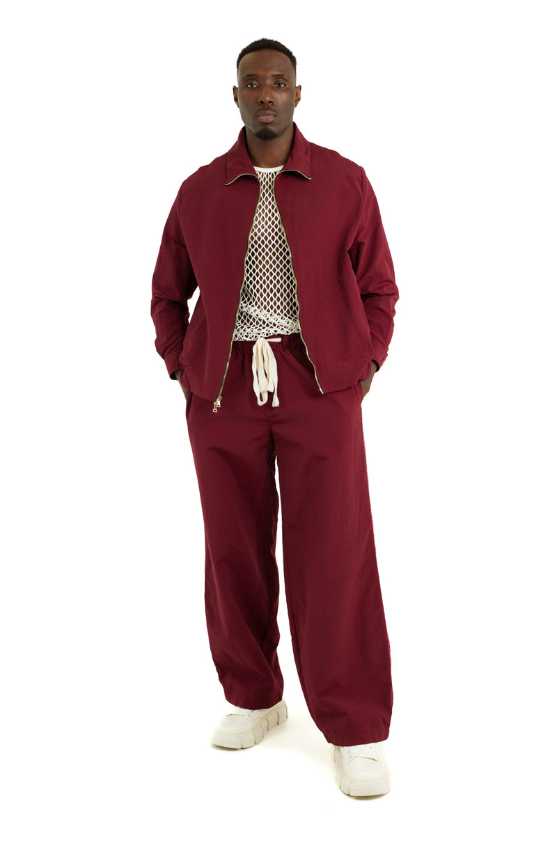 Bowie Nylon Baggy Pants