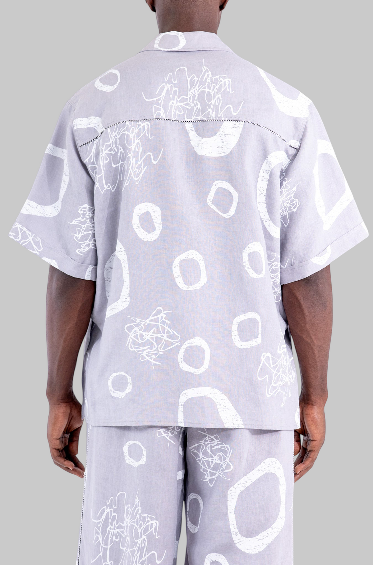 Jackson Abstract Linen Shirt