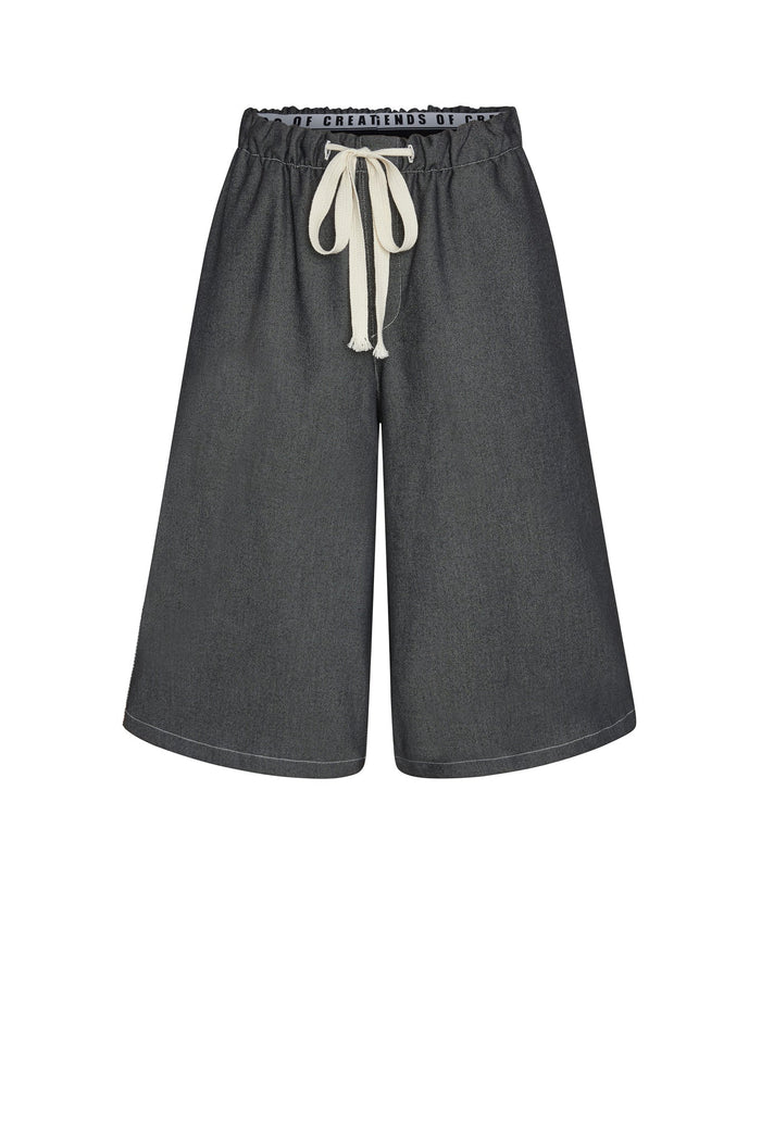 Bowie Denim Baggy Shorts - Legends of Creativity