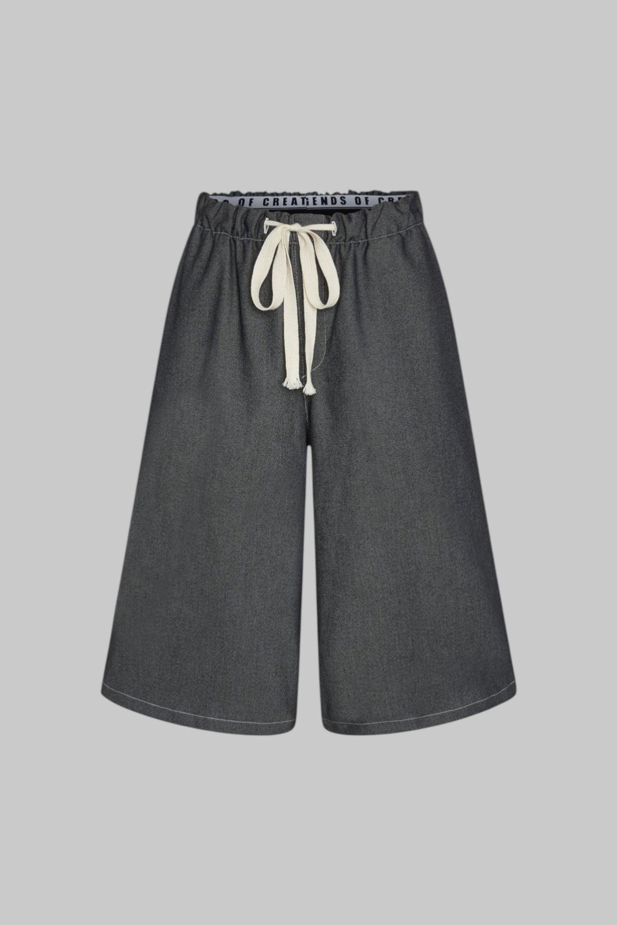 Bowie Denim Baggy Shorts - Luxury Oversized Fit - Legends of Creativity