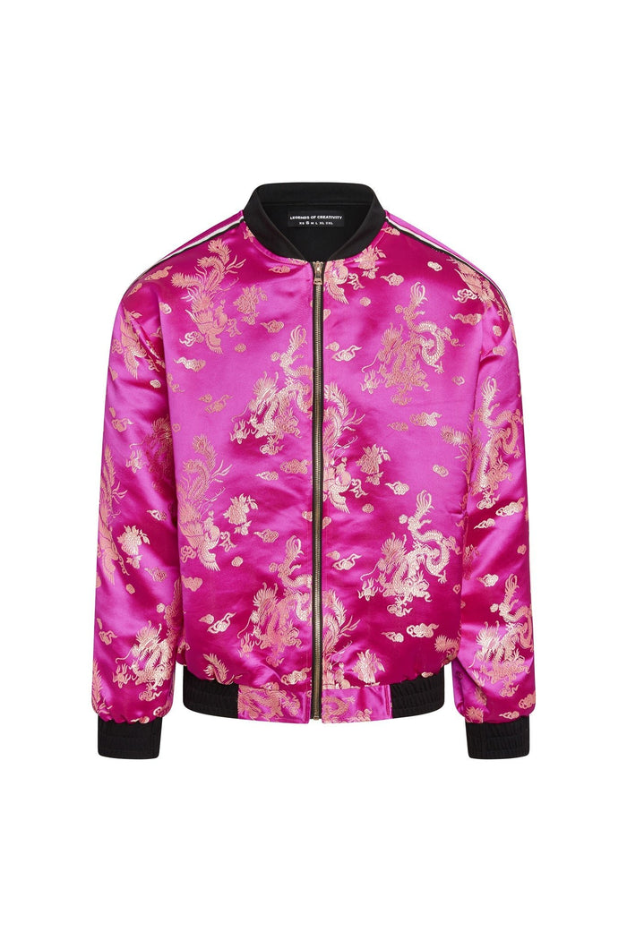 Chad Jacquard Bomber Jacket - Legends of Creativity