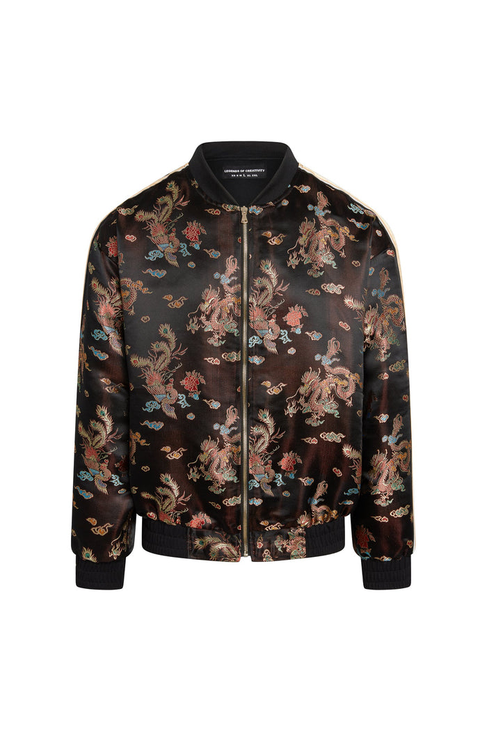 Chad Jacquard Bomber Jacket - Legends of Creativity