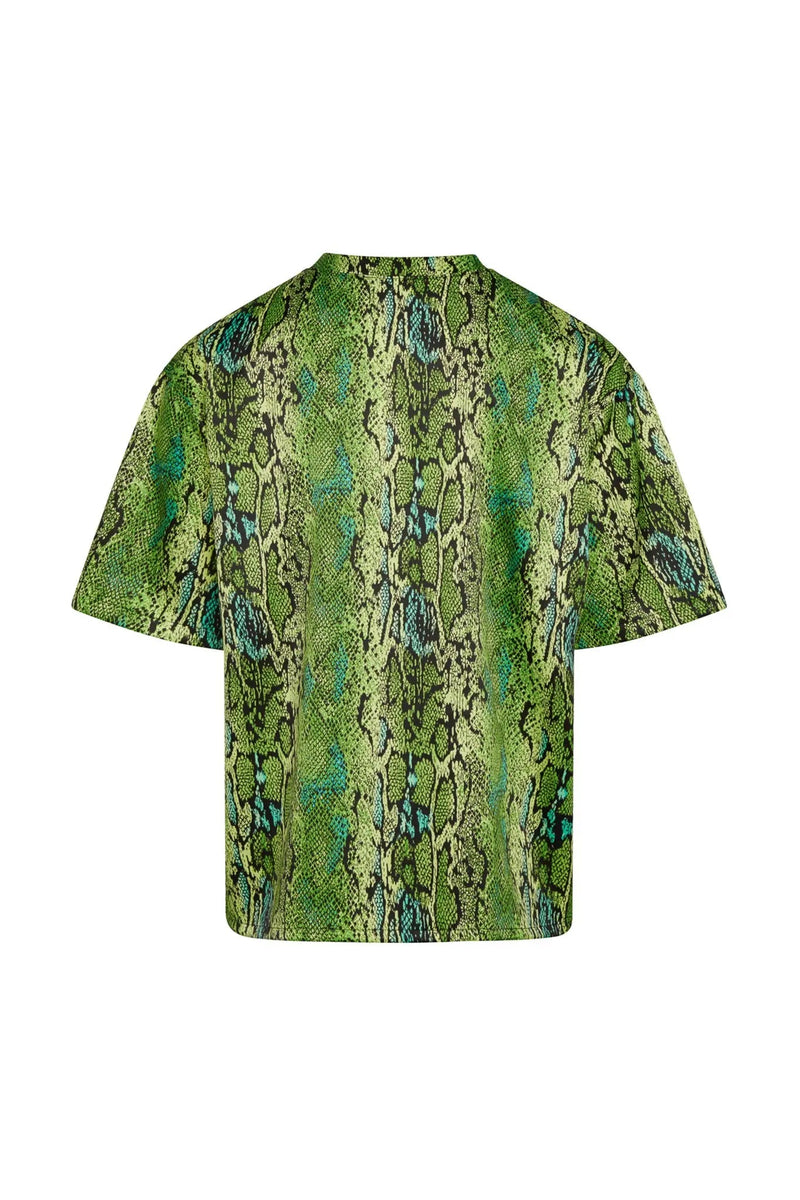 Fela Python Print Short Sleeve Top - Legends of Creativity