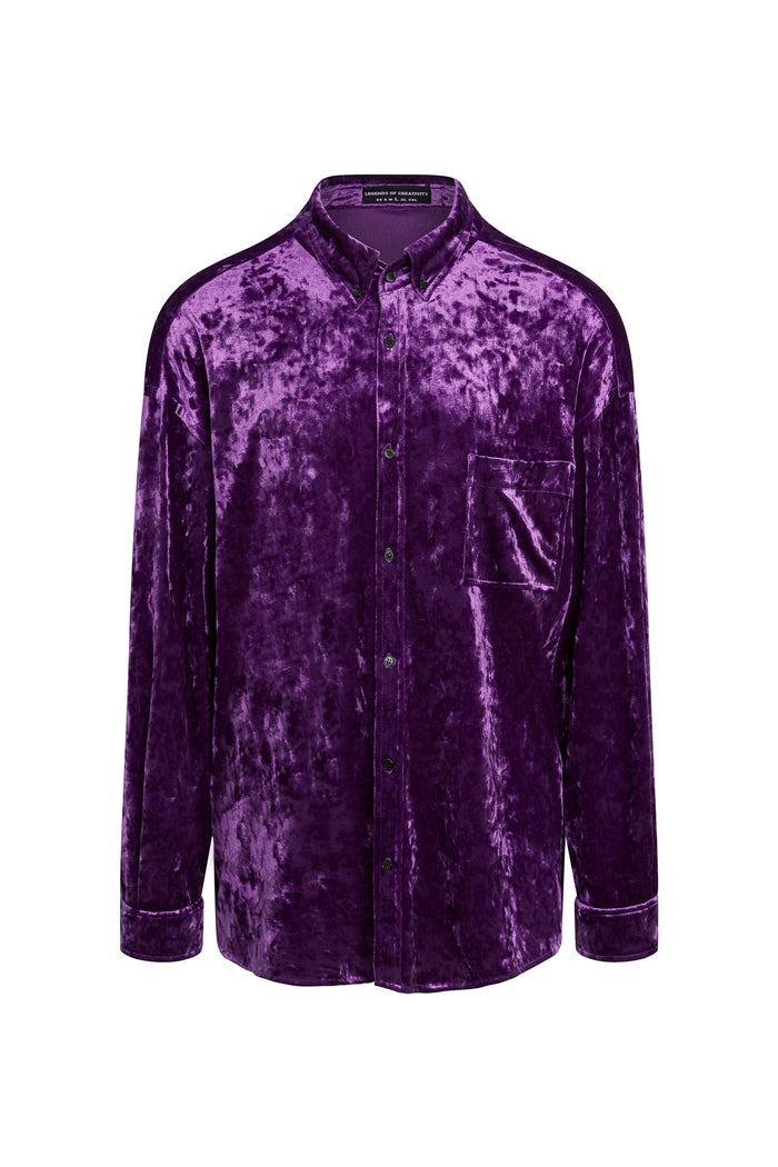 Franklin Velvet Long Sleeve Shirt - Legends of Creativity