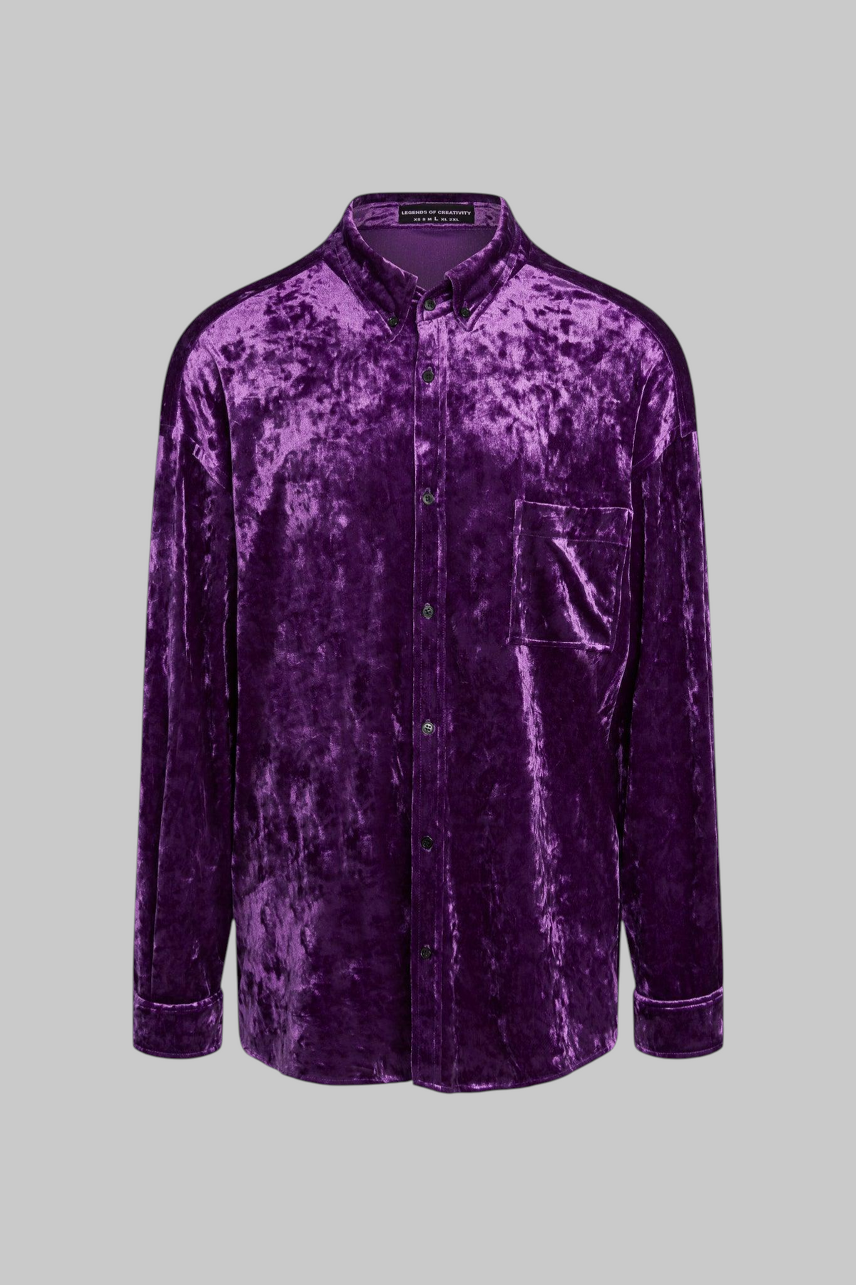Franklin Velvet Long Sleeve Shirt - Legends of Creativity