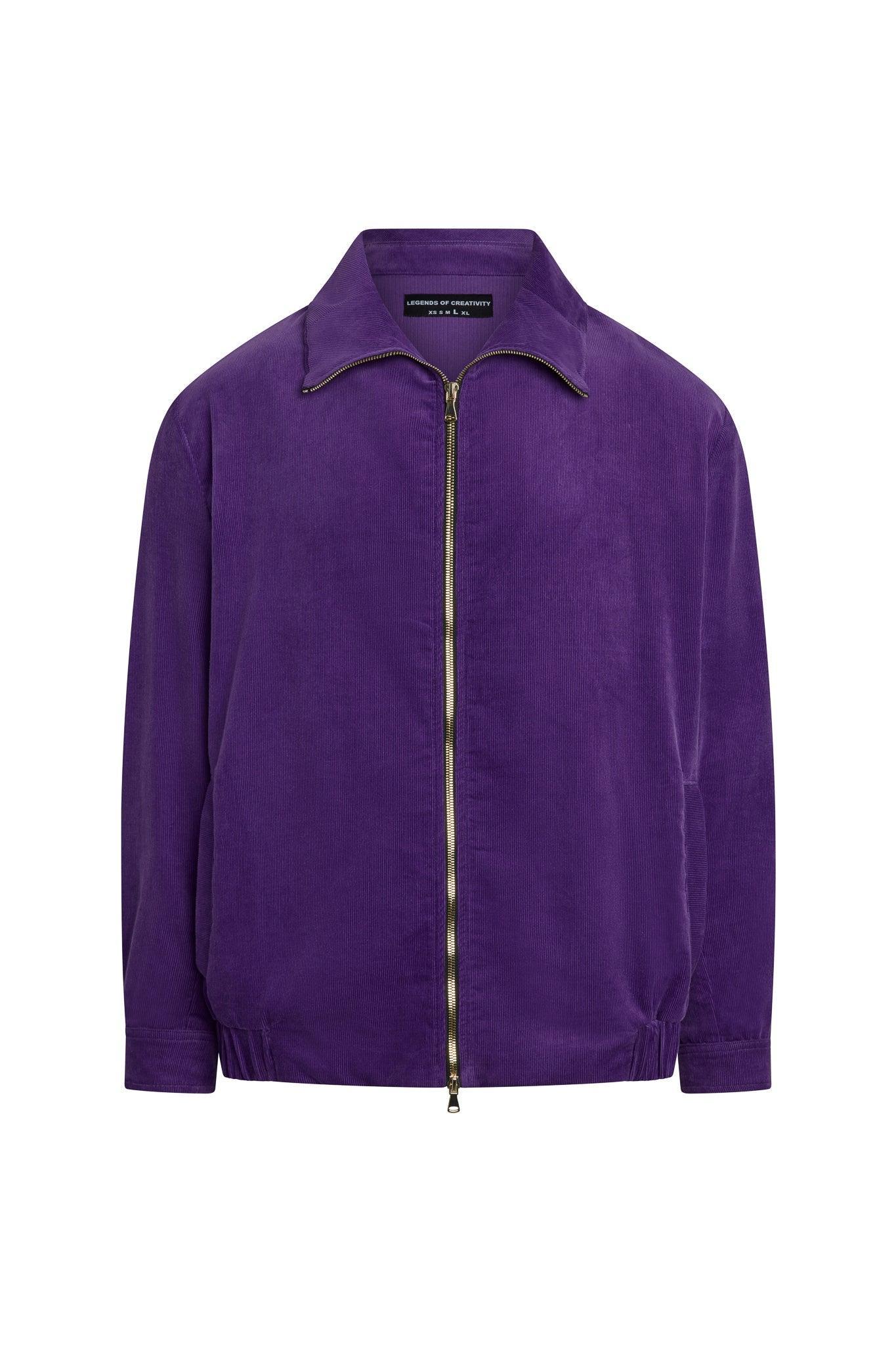 Purple corduroy jacket mens best sale