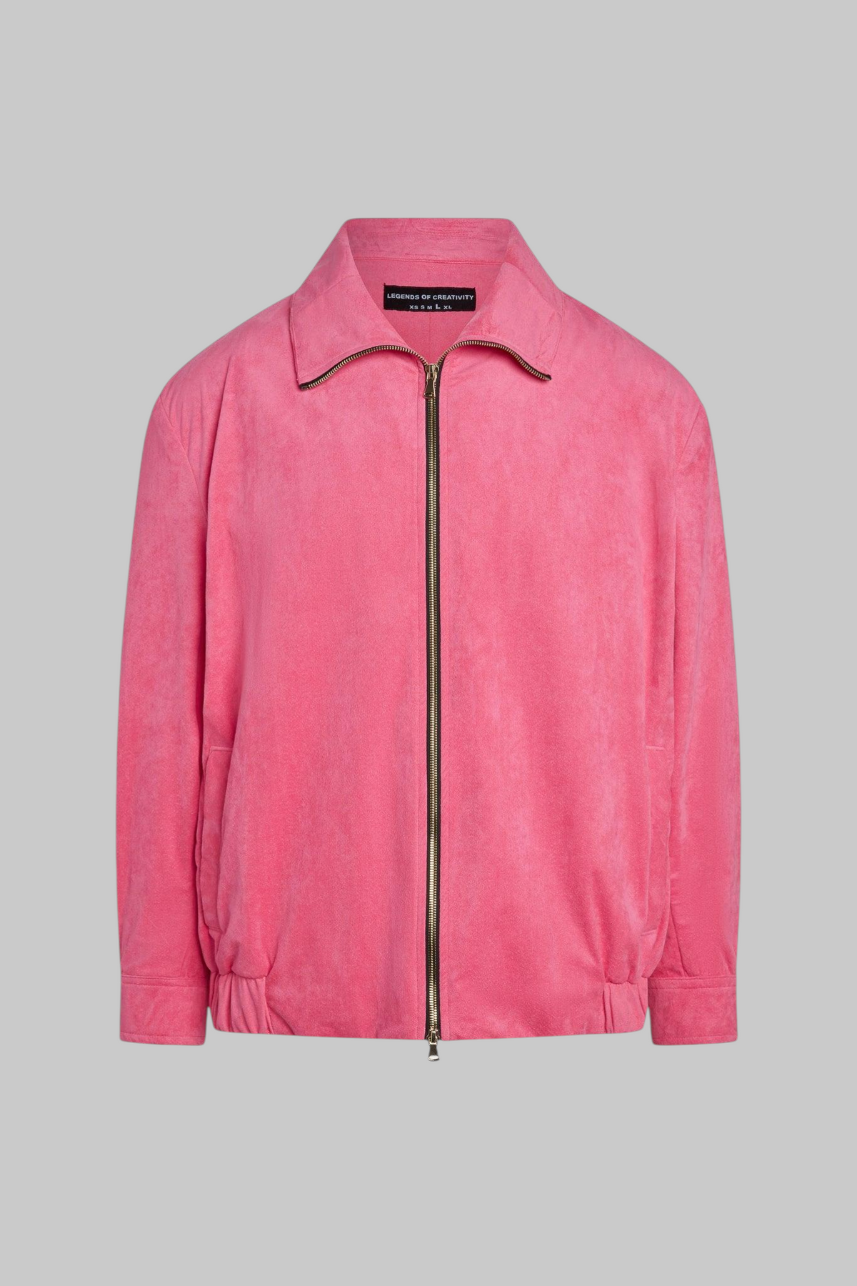 Hendrix Suede Funnel Neck Jacket - Legends of Creativity