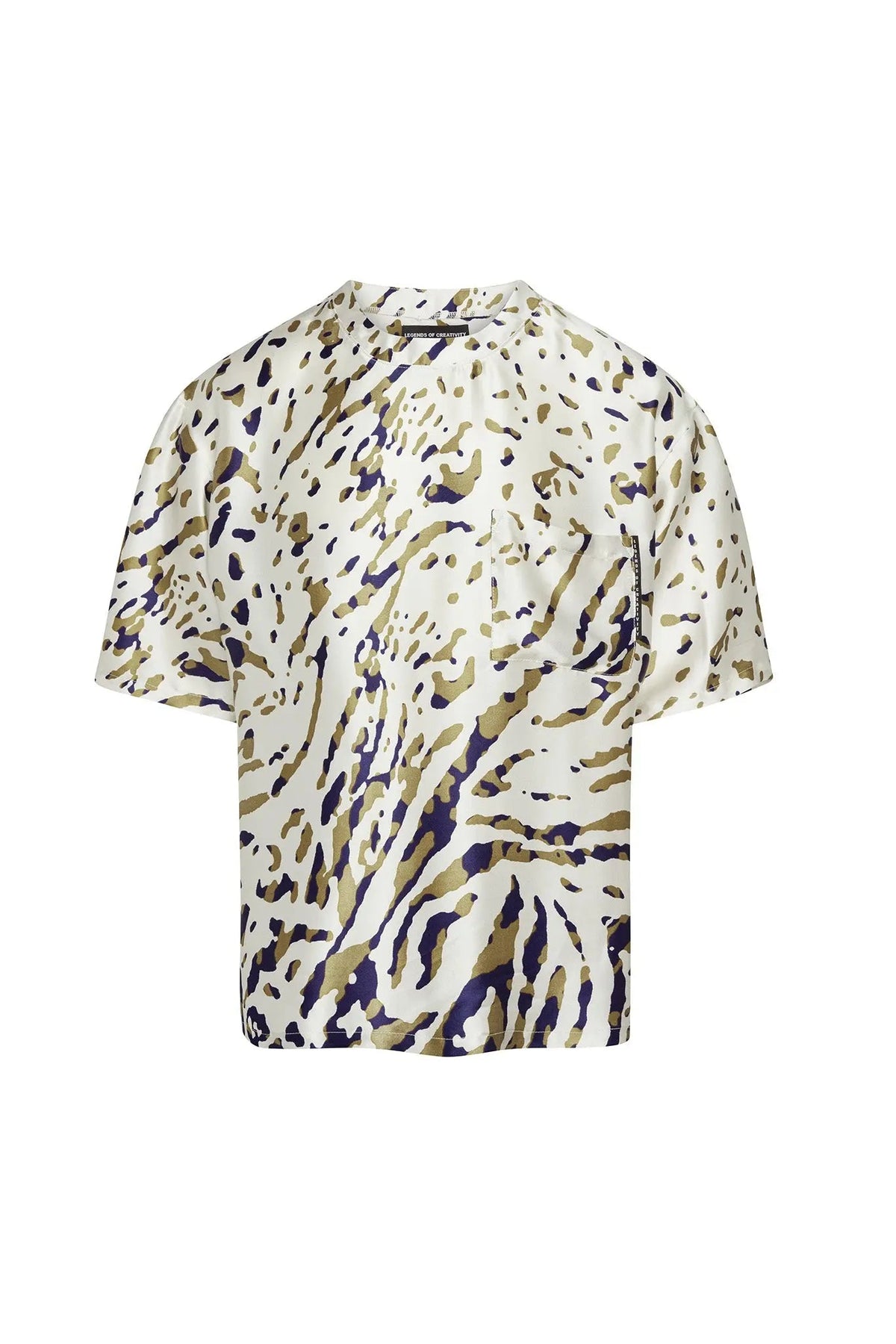 James Short Sleeve Top - Abstract Animal - Legends of Creativity