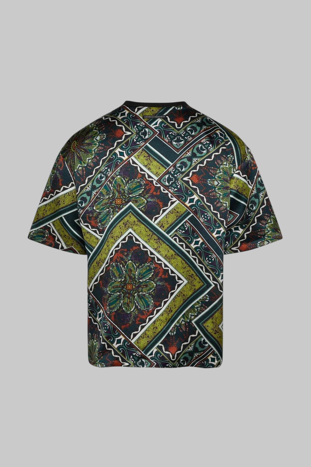 Noah Silk Tile Print Top - Legends of Creativity